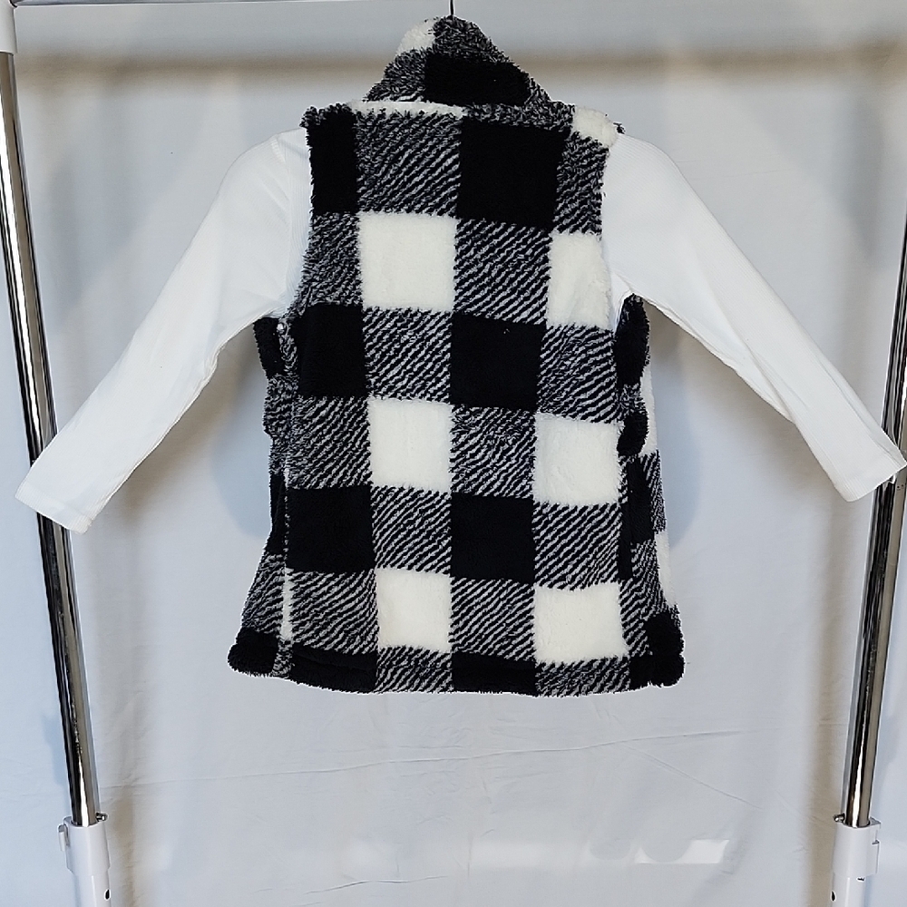 SHEIN Black and White Kids Matching Set - Picture 4 of 5
